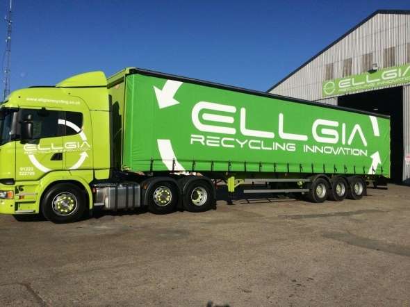 Ellgia Recycling launches artic collection service across the UK