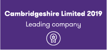Proud to be ranked in the prestigious Cambridgeshire Limited Top 100 Companies 2019
